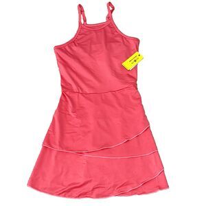 New Eleven Venus Williams Cosmos Tennis Dress Womens Size Small Pickleball Coral